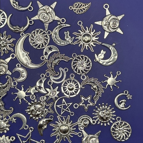 Silver Celestial Charms Set - Picture 6 of 6